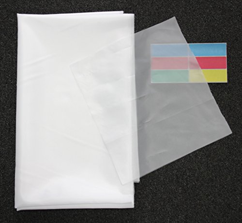 ALZO Diffusion Fabric Nylon Silk White Light Modifier, 2 Yards Long 60 inches Wide, Un-Finished Edges, Scissor-Cut for Photography, Softbox and Light Tents