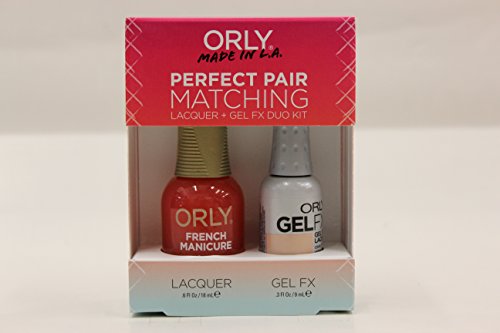 Orly Perfect Pair Matching Lacquer and Gel Duo Kit, Bare Rose