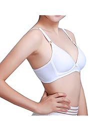 SALIA GIRL sostén para niñas pequeñas, delgado, suave, inalámbrico, paquete de 3   4 unidades