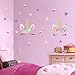 Easu Unicorn Wall Decal Stars Wall Decal Girls Wall Decals Girls Kids Bedroom Wall Stickers