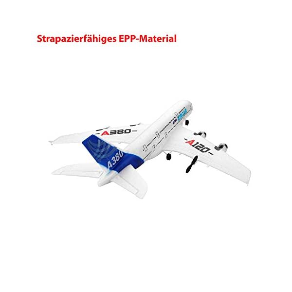 HSP Himoto 3-Kanal 2.4GHz RC ferngesteuertes Flugzeug Flieger, Gyro-Stabilisierungssystem, Komplett-Set inkl… – Bild 6