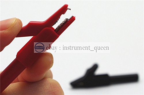 TestHelper TH-10-KIT Insulation 4mm Banana Test Lead Probe Clip Lantern Fork Tip Spring Crocodile Alligator Adaptor Multimeter Accessory Kit