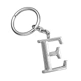 Z526_B New Arrival Adorable Alphabet Initial Letter E Keychain Key Ring