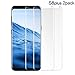 Samsung Galaxy S9 Screen Protector,Lesozoh 0.26mm Full Screen Coverage Scratch Resistant Ultra HD Glass Screen Protector for Samsung Galaxy S9 (S8 Plus)