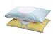 Greenbuds Organic Cotton Quilted Toddler Pillow Cover. Kids Pillowcase Pillow Protector Hypoallergenic