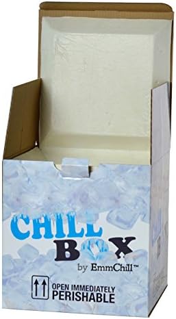 EmmChill CB11 Insulated Shipping Cooler, 11" x 9" x 9"
