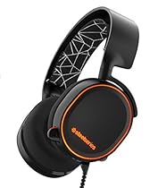 SteelSeries Arctis 5 Gaming Headset with RGB Illumination and DTS Headphone:X 7.1 Surround for PC, PlayStation 4, Xbox One, VR, Android and iOS - Black