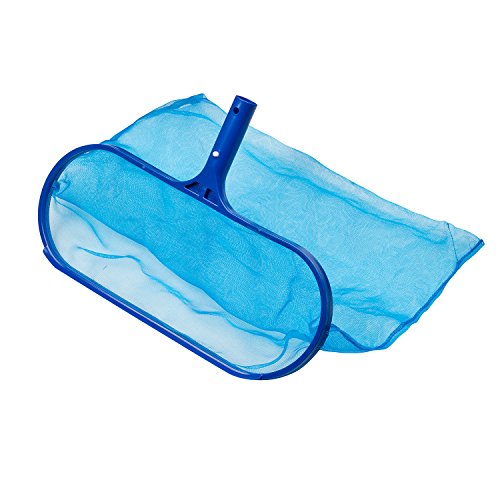 image for Evob Pool Net Leaf Skimmer Net Deep Bag Leaf Rake Pool Skimmer - Fine 