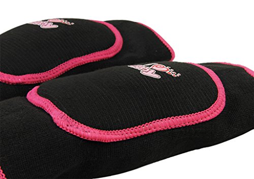 image for BXT Kids Children Boys Girls Stretchy Cotton Knee Pads Sports Padded K