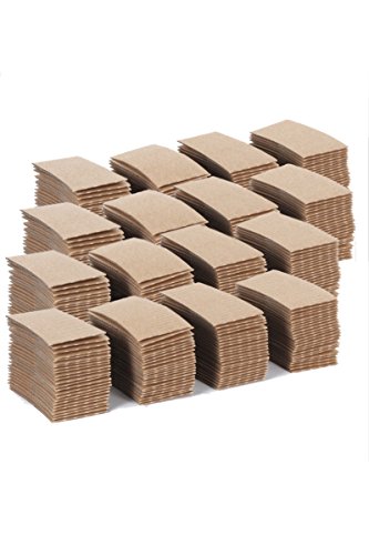 CucinaPrime Disposable Kraft Coffee Sleeves for Hot Cups, 500 Counts