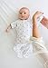 SwaddleDesigns Transitional Swaddle Sack, Arms Up Half-Length Sleeves & Mitten Cuffs, Swaddle for Newborn Transition to Baby Sleep Sack Wearable Blanket, Medium, 3-6 month, 14-21 lb, Tiny Hedgehogs