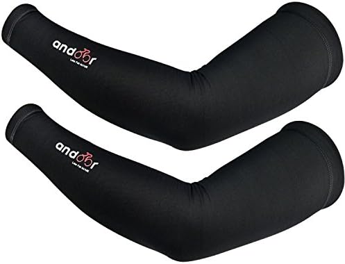 Andoor Arm Sleeves, UV-Proof Sleeves for Cycling and Other Sports, Tattoo Cover Elbow Sleeves