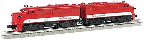 Williams by Bachmann Texas Special #210 Alco Fa-2 Powered & Dummy A-A Train Set (O Scale)
