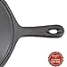 NuCast 3 Quart Cast Iron Sauce Pan Cooker. Pre-Seasoned Skillet, Fryer, Dutch Oven, with Dome Lid. Good for Home, Outdoor, Camping. Use in Oven, Stove & Grill. Easy to Clean. With Helper Handle