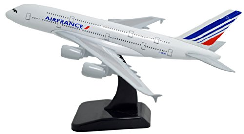 TANG DYNASTY(TM) 1:400 Standard Edition Air Bus A380 Air France Metal Airplane Model Plane Toy Plane Model
