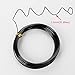 32.8 Feet Black Craft Wire,DIY Aluminum Wire,Bendable Metal Wire for Assorted Crafts (1.5mm Thick)