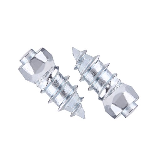 KIMISS Steel 100pcs 15mm/0.59" Wheel Tyre Stud Screws Snow Ice Dirt Mud Non-Slip Wheel Screw for Car Truck SUV ATV,Motorcycle,Bicycle,Shoe - Thumbnail 5
