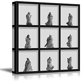 Canvas Wall Art Ceramic Jug Pictures Home Wall Decorations for Bedroom Living Room Paintings Canvas Prints Framed - 12x12 inches