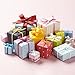 MESHA 6x6x4'' White Gift Boxes 50 PC,Bridesmaid Proposal Box, Recycled Paper Small Gift Boxes with Lids for Presents, Gift Boxes Bulk for Party Favor, Crafting