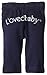 L'ovedbaby Unisex-Baby Newborn Organic Signature Pants, Navy, 3/6 Months