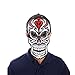 Sound Reactive LED Mask Sound Activated for Festival,Party,Halloween,Carnivals,Dance Ball,Masquerades,Cosplay DJ Mask（Skull）