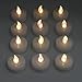 AGPTEK® Lot 24 Battery Operated LED Warm White Tea Light Candle Flickering Flashing
