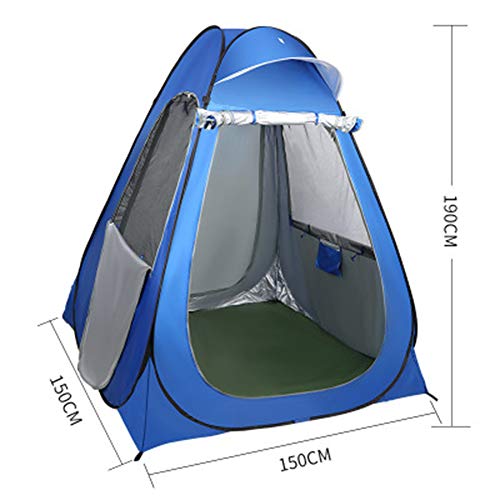LOY 2-lagiges Anti-Moskito-Angelzelt - Pop Up Regenschutzduschkabine mit Lüftungsfenstern, Sonnenschutz Tipi für Camping… – Bild 6