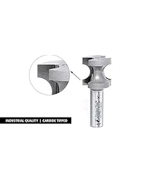 Amana Tool 51549 - Punta de carburo para radios de 7 16 x 1-1 2 de diámetro x 1-1 2 de altura de corte x 1 2 de pulgada