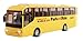 RC Remote Control City School Bus Toy Remote Control RC Car Ready To Run w/ Working LED Headlights W/ Realistic Lights(Yellow)