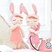 Me Too Baby Girl Gifts Baby Dolls Bunny Plush Rabbit Toys 13