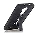 Sikye Hybrid Armor Case,Hard TPU Stand Cover Rugged Impact Resistant Protective Cover Case for ZTE MAX XL/N9560 (Black, ZTE MAX XL/N9560)