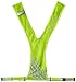 Nathan Bandolier Reflective Vest, Safety Yellow, One Size