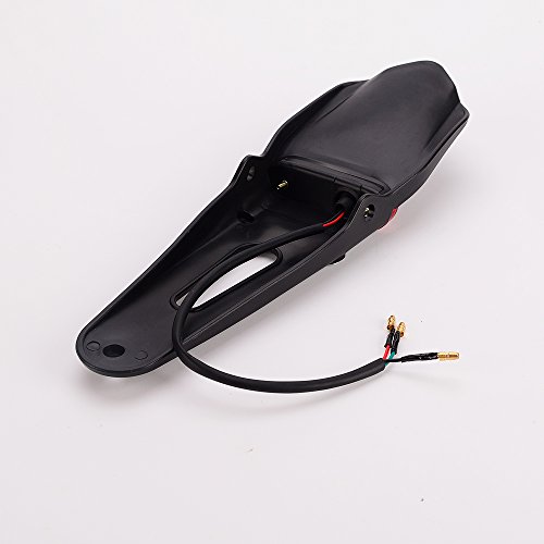 IZTOR Rear Fender LED Brake Tail Light Lamp W/ Bracket for Off-road Motorcycle Motocross Dirt Bike Custom Motorbike