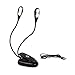 Reading Book Light, Portable Clip On Music Light Stand 4 LED ，2 Brightness Settings , Soft Padded Clamp，Lightweight with USB Cable