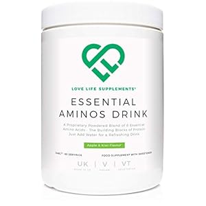 Essential-Amino-Acid-EAA-Drink-by-LLS-Apple-Kiwi-Flavour-348g-60-Servings-5g-of-EAAs-per-Serving-Love-Life-Supplements-Clean-Effective-High-Quality Essential Amino Acids (EAA's) Drink by LLS | All 9 EAA's Plus More Leucine | Apple & Kiwi Flavour | 348g - 60 Servings…