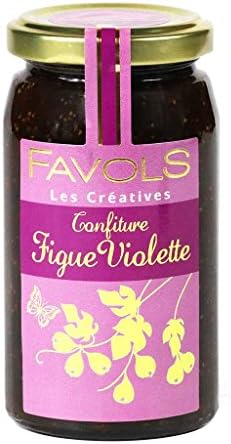 Favols, Black Fig Artisan Jam, Made in France, 270g (9.5 oz)