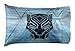 Jay Franco Marvel Black Panther Blue Tribe1 Pack Pillowcase - Double-Sided Kids Super Soft Bedding (Official Marvel Product)