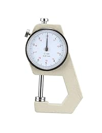 uxcell Precisión Precisión Esfera Redonda Indicador Espesor Calibre 1