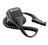 Motorola Original PMMN4025 PMMN4025A IMPRES Remote Speaker Microphone w/ 3.5mm Audio Jack for MotoTurbo XPR6300, XPR6350, XPR6380, XPR6500, XPR6550, XPR6580