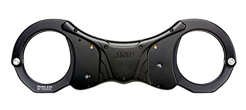 Asp Law Enforcement Extended Rigid Ultra Cuffs (Aluminum) Black, 1 Pawl (Yellow – Tactical) ASP Extended Rigid Ultra Cuffs (Aluminum) Black, 1 Pawl (Yellow – Tactical), 56030 Model