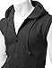 Xpril Men's Mens Cotton Zip Up Hoodie Vest