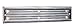 Bert's Custom Tackle Single Track with New End Buff Bright Caps, Silver, 6-Inch