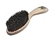 Kent BRD5 Men's Beard and Mustache Brush - Hand-Mixed Horsehair and Nylon Blend for Flawless Shaping and Grooming, Ergonomic Pistol-Like Grip Wood Handle, Dry or Wet Beard, Distributes Oils/Balms