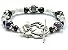 Stress Relief & Anti Anxiety Bracelet Featuring Natural Gemstones Rose Quartz, Amethyst, Black Onyx, Moonstone, Howlite, sleep aid, crystal healing for depression