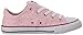 Converse Girl's Madison Star Perforated Low Top Sneaker, Cherry Blossom/Driftwood/White, 12 M US Little Kid