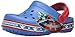 crocs Crocband Captain America Clog (Toddler/Little Kid), Varsity Blue/Red, 10/11 M US Little Kid