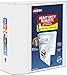 Avery Heavy-Duty View Binder, 5" One Touch Slant Rings, 1,050-Sheet Capacity, DuraHinge, White (79706) primary