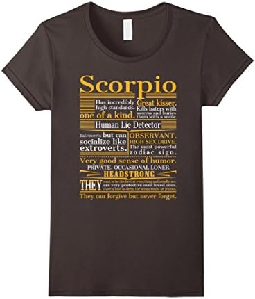 Women's Great Scorpio T-shirt Large Asphalt