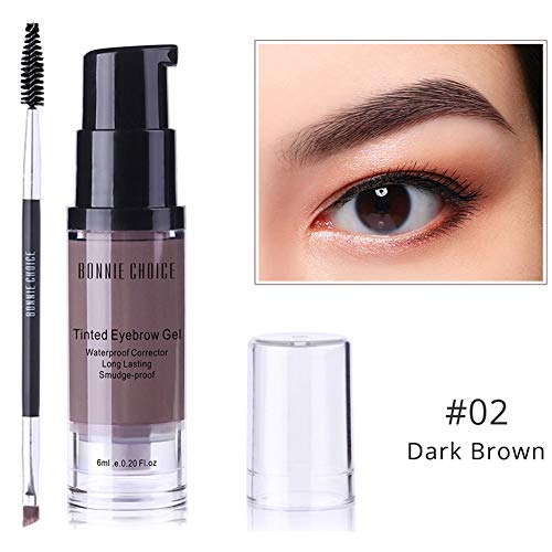 BONNIE CHOICE 6 PCS Eye Makeup Kits for Women, Eye Makeup Set for Beginners, Includes Eyebrow Pencil, Eyeliner Pen, Mascara, Eyeshadow Palette, Eyebrow Gel and Eyebrow Brush