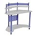 Calico Designs 55121 Study Corner Desk, Purple